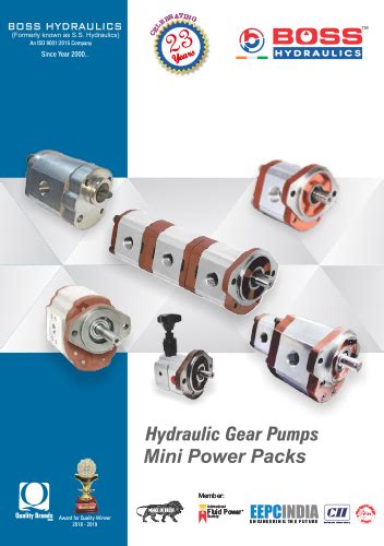 Miniature Hydraulic Gear Pump