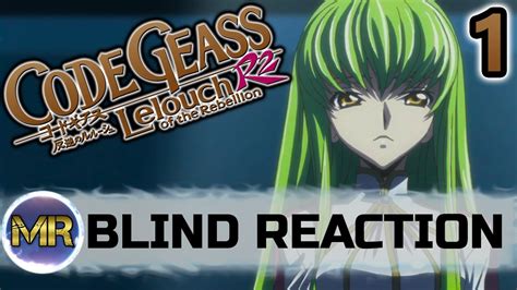 Code Geass Season 2 Episode 1 Blind Reaction Crazy Start Youtube