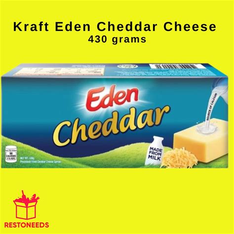 Kraft Eden Cheddar Cheese 430 Grams Lazada Ph