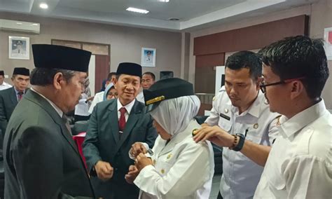 Bupati Dollah Mando Lantik Nurlina Hasman Camat Panca Rijang Sidrap