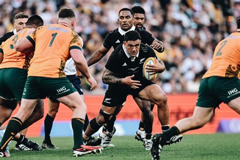 All Blacks Hold Off Wallabies To Retain Bledisloe Cup