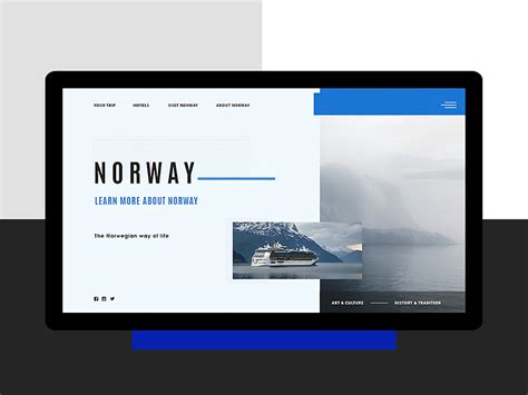 Norway By Victor Katelevsky On Dribbble