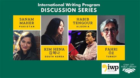 2021 International Writing Program Iwp Panel Reality Hunger Iowa