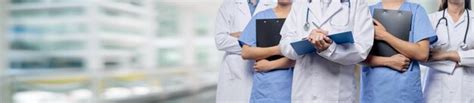 Premium Photo Confident Medical Staff Team In Panoramic Banner Neoteric