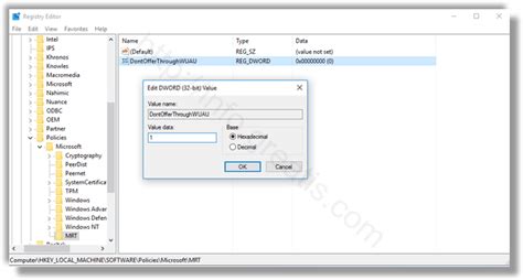 How To Disable Malicious Software Removal Tool From Installing In