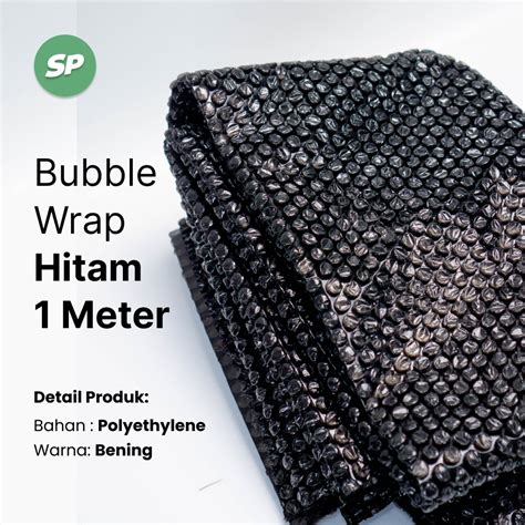 Jual Bubble Wrap Hitam Meter Sarjana Packaging Bubble Wrap X