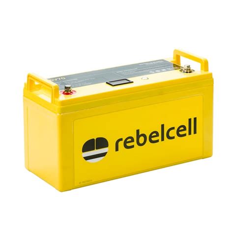 V Ah Rebelcell Lithium Batteri Med Batteriindikator