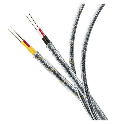 Stainless Steel Overbraid Thermocouple Duplex Extension Wire Omega