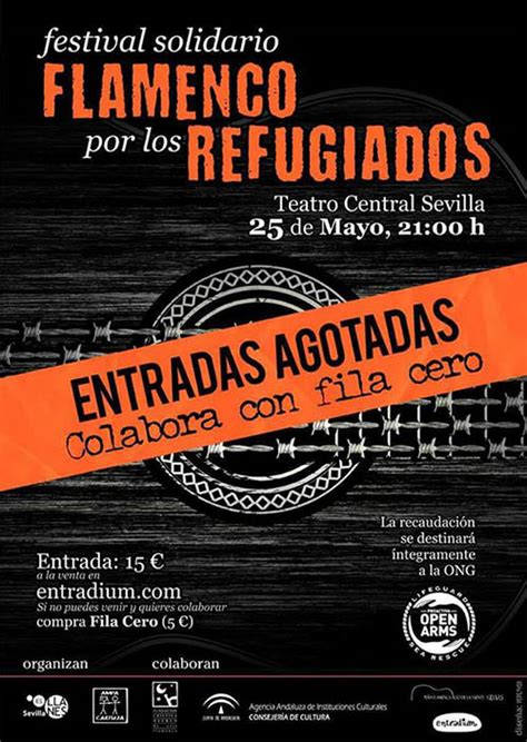 Festival Solidario Flamenco Por Los Refugiados Revista La Flamenca