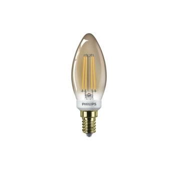 Ampoule LED Bougie Philips Gold E27 5 W 350 Lm Dimmable GAMMA Be