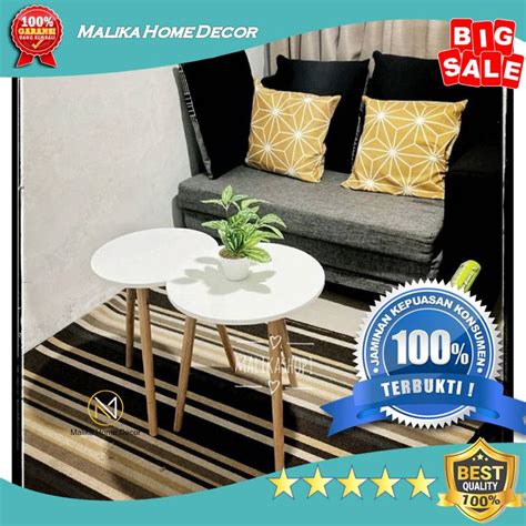 Jual Meja Tamu Minimalis Serbaguna Murah Coffee Table Scandinavian