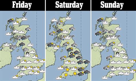 Uk Weekend Forecast Sweeps In With Heavy Rain Gales And Cold