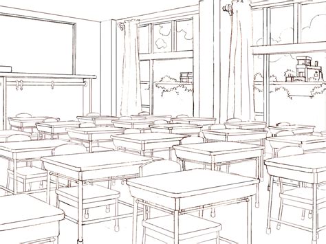 School Classroom Drawing At Explore Collection Of School Classroom Drawing