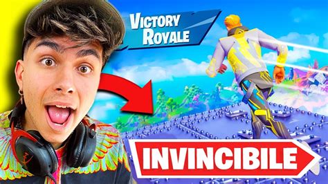 VINCERE Con La SKYBASE INVINCIBILE Di FORTNITE ITA YouTube