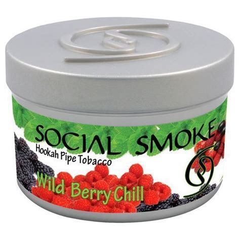 Social Smoke Wild Berry Chill 100g Shisha Tabak Tabakoutlet Ch