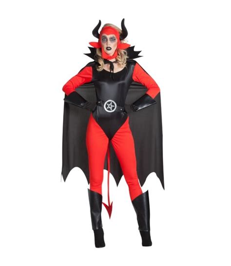 Disfraz Diablesa Lucifer Para Mujer Env O Halloween En H