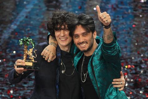 I Vincitori Canori Del Festival Di Sanremo Sono Ermal Meta E Fabrizio