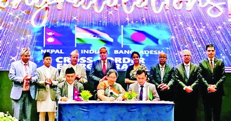 Nepal Bangladesh India Sign 40mw Electricity Agreement The Asian