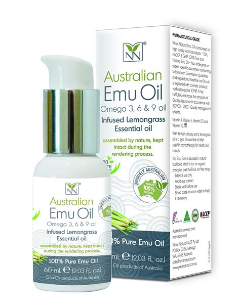 Buy Y Not Natural Ultra Pure Australian Emu Oil Luxury Hospital Grade Emu Oil 60 Ml Free