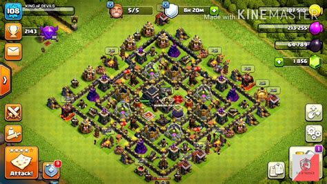 Clash Of Clan Best Ground Attack 100 Usefull Strategy Youtube