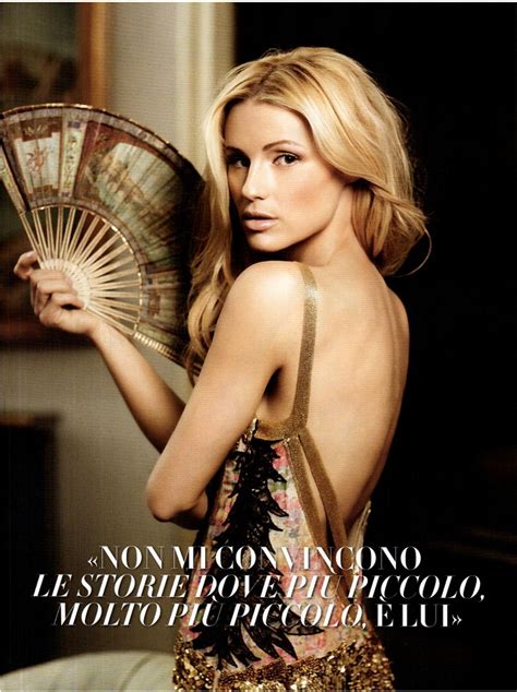 Michelle Hunziker Poses For Vanity Fair Italy March