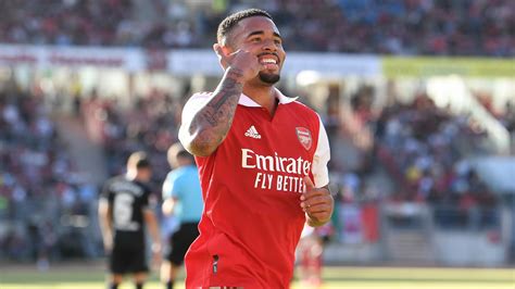 Gabriel Jesus Scores Double On His Arsenal Debut