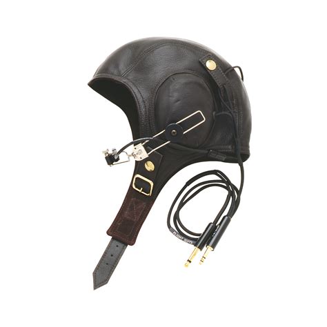 Leather And Cloth Helmets With Communications • Gibson And Barnes