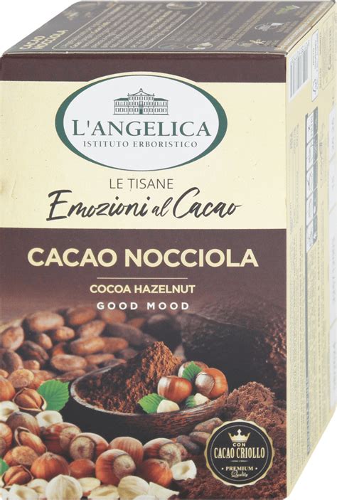 L Angelica Emozioni Al Cacao Tisana Cacao Nocciola G Dm Italia