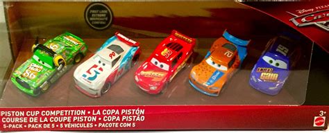 Disney Pixar Cars Piston Cup Competition Exclusive Pack Includes