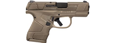 Mossberg Mc1sc Subcompact 9mm 3 4 Barrel Fde Cross Bolt Safety Semi Automatic Pistol 89010