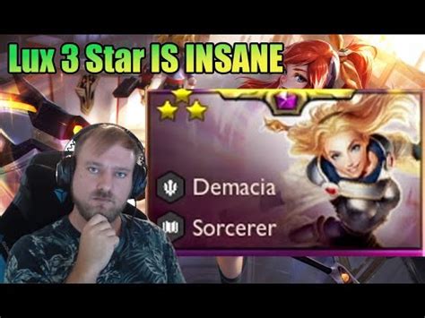 3 Star Lux With 8 Sorcerer S Just Lasers Down The Board I TFT Set 9 PBE