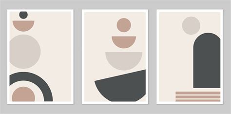 A set of abstract posters. 14300287 Vector Art at Vecteezy