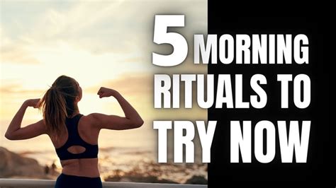 5 Morning Rituals To Try Today [𝐓𝐡𝐞 𝐌𝐨𝐫𝐧𝐢𝐧𝐠 𝐑𝐢𝐭𝐮𝐚𝐥 𝟑 𝟏𝟎] Youtube