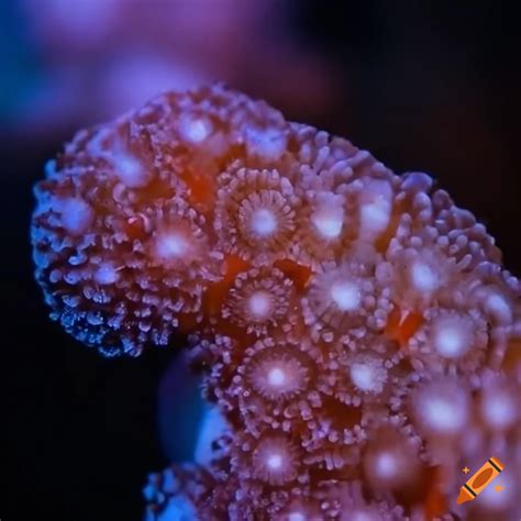 Vibrant Close Up Of Coral On Craiyon