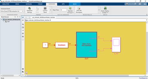 Dynamically Create Reference Design With Master Only Or Slave Only Axi