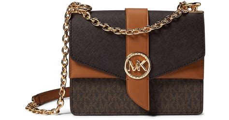 MICHAEL Michael Kors Canvas Greenwich Small Convertible Crossbody In