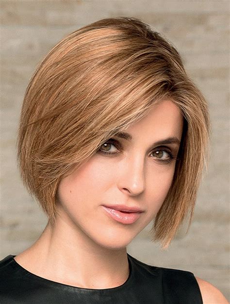 Bobs Discount Chin Length Straight Blonde Human Hair Wigs