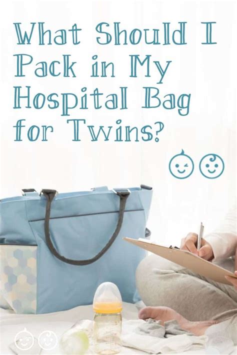 What Should I Pack In My Hospital Bag For Twins Twiniversity 1