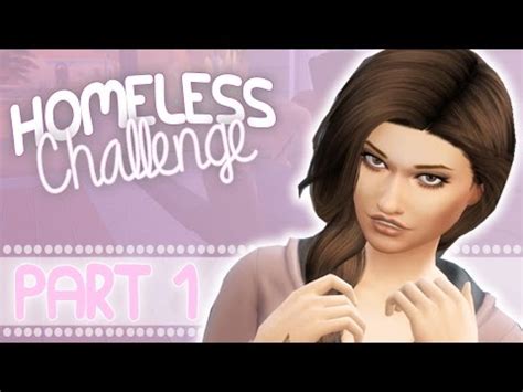 Lets Play The Sims 4 Homeless Challenge Part 1 Getting Started