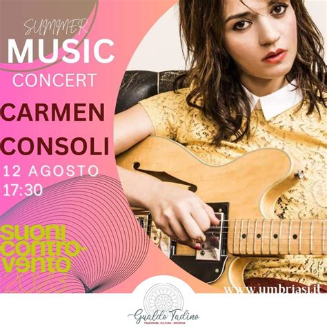 Carmen Consoli Suoni Controvento Metu