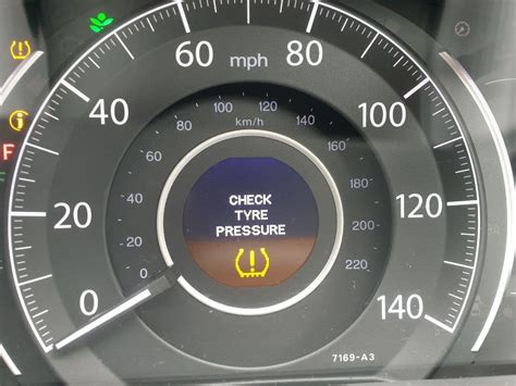 How To Reset Tyre Pressure Warning Light On Honda Crv