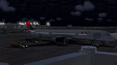 Rfs Delta Airlines Atlanta To Frankfurt Youtube