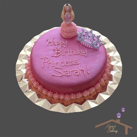 Pink Princess Cake Pink Princess Cakes Happy Birthday Princess