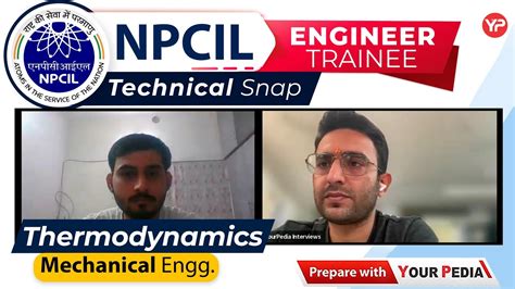 Thermodynamics Mock Interview For Npcil Mechanical Engg Interview