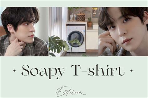 História Soapy T shirt Hot Yunho Ateez História escrita por