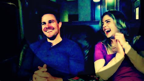 Stephen Amell and Emily Bett Rickards Wallpaper - Stephen Amell & Emily ...