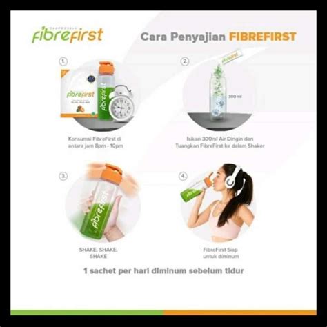 Promo FIBRE FIRST Isi 15 Sachet Fiber First Detox Diskon 23 Di Seller