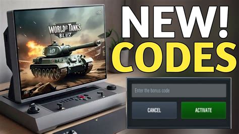 NEW CODES WORLD OF TANKS BLITZ CODES 2024 WOTB CODES WOT BLITZ