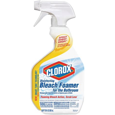 Clorox Bleach Foaming Bathroom Cleaner Apartment House Supply Co Inc