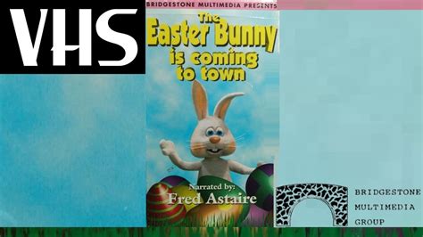 Opening To The Easter Bunny Is Comin To Town Vhs Blue Sclues